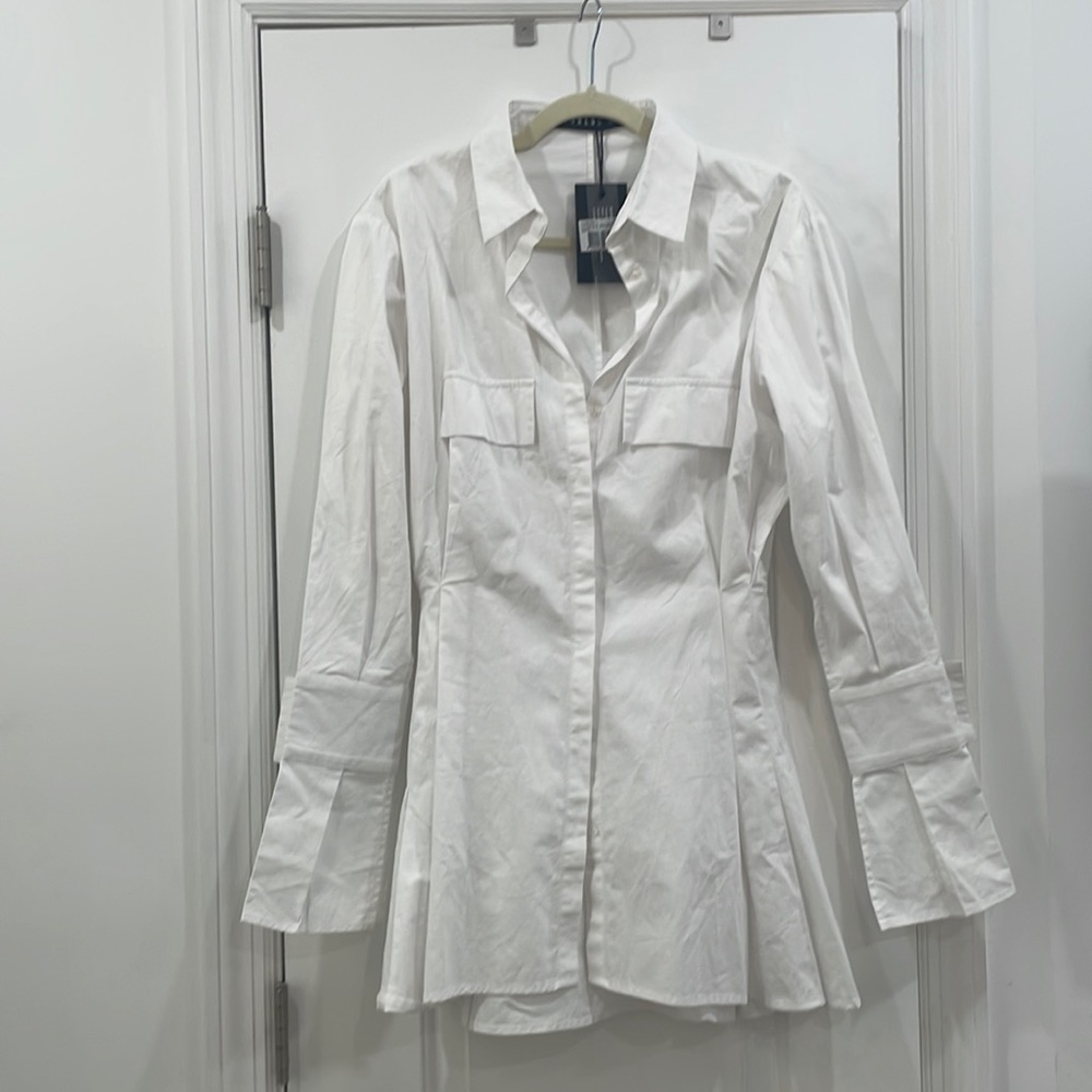 Lioness white cover girl mini dress
